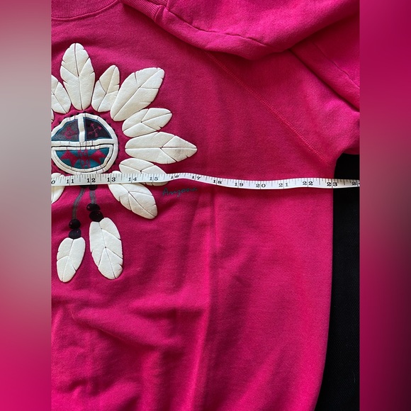 Vintage Hanes Graphic Crewneck Sweater! Size XL 42-44! Dreamcatcher Graphic. - Picture 4 of 8